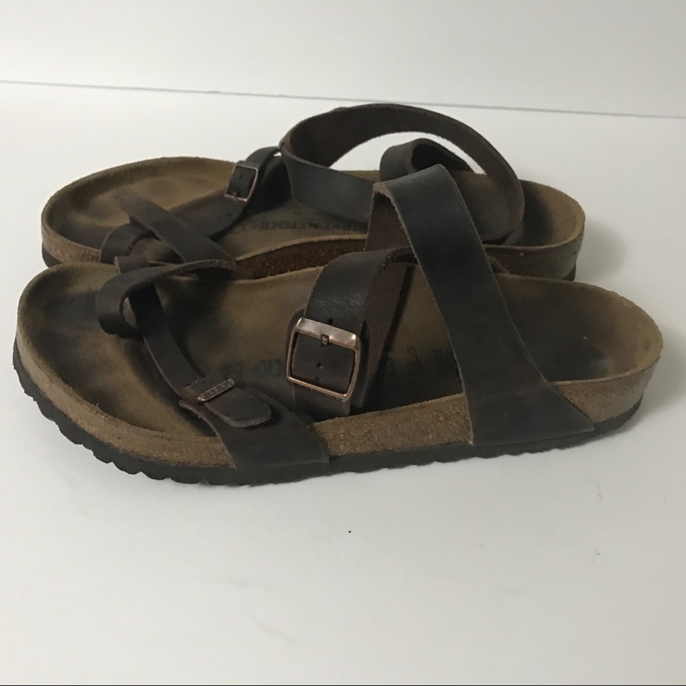 Size 42 ankle strap Birkenstock Sandals